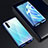 Luxury Aluminum Metal Frame Mirror Cover Case 360 Degrees M01 for Oppo A91