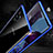 Luxury Aluminum Metal Frame Mirror Cover Case 360 Degrees M01 for Samsung Galaxy Note 10 Plus 5G