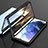 Luxury Aluminum Metal Frame Mirror Cover Case 360 Degrees M01 for Samsung Galaxy S22 5G