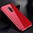 Luxury Aluminum Metal Frame Mirror Cover Case 360 Degrees M01 for Samsung Galaxy S9 Plus Red