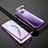 Luxury Aluminum Metal Frame Mirror Cover Case 360 Degrees M01 for Xiaomi Poco F2 Pro Purple