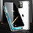 Luxury Aluminum Metal Frame Mirror Cover Case 360 Degrees M03 for Apple iPhone 13 Mini