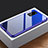 Luxury Aluminum Metal Frame Mirror Cover Case 360 Degrees M03 for Huawei Honor View 30 5G Blue