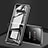 Luxury Aluminum Metal Frame Mirror Cover Case 360 Degrees M03 for Samsung Galaxy Note 8