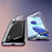 Luxury Aluminum Metal Frame Mirror Cover Case 360 Degrees M03 for Xiaomi Mi 12 Pro 5G