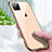 Luxury Aluminum Metal Frame Mirror Cover Case 360 Degrees M04 for Apple iPhone 11 Pro Max