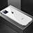 Luxury Aluminum Metal Frame Mirror Cover Case 360 Degrees M04 for Apple iPhone 11 Pro Max Silver