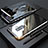 Luxury Aluminum Metal Frame Mirror Cover Case 360 Degrees M04 for Samsung Galaxy S9 Plus Silver