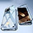 Luxury Aluminum Metal Frame Mirror Cover Case 360 Degrees M05 for Apple iPhone 14 Pro Max