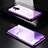 Luxury Aluminum Metal Frame Mirror Cover Case 360 Degrees M05 for Xiaomi Redmi K30 4G Purple