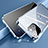 Luxury Aluminum Metal Frame Mirror Cover Case 360 Degrees M06 for Apple iPhone 13 Mini