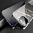 Luxury Aluminum Metal Frame Mirror Cover Case 360 Degrees M06 for Apple iPhone 13 Mini Black