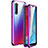 Luxury Aluminum Metal Frame Mirror Cover Case 360 Degrees M06 for Oppo Find X2 Lite