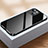 Luxury Aluminum Metal Frame Mirror Cover Case 360 Degrees M07 for Apple iPhone 13 Mini