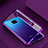 Luxury Aluminum Metal Frame Mirror Cover Case 360 Degrees M07 for Huawei Nova 5z Purple