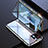 Luxury Aluminum Metal Frame Mirror Cover Case 360 Degrees M08 for Apple iPhone 13