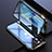 Luxury Aluminum Metal Frame Mirror Cover Case 360 Degrees M08 for Apple iPhone 13 Mini