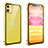 Luxury Aluminum Metal Frame Mirror Cover Case 360 Degrees M10 for Apple iPhone 11 Gold