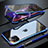 Luxury Aluminum Metal Frame Mirror Cover Case 360 Degrees M10 for Apple iPhone 11 Pro Max Blue