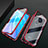 Luxury Aluminum Metal Frame Mirror Cover Case 360 Degrees M10 for Vivo Nex 3