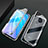 Luxury Aluminum Metal Frame Mirror Cover Case 360 Degrees M10 for Vivo Nex 3 5G