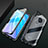 Luxury Aluminum Metal Frame Mirror Cover Case 360 Degrees M10 for Vivo Nex 3