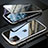Luxury Aluminum Metal Frame Mirror Cover Case 360 Degrees M11 for Apple iPhone 11 Pro Max Silver