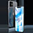 Luxury Aluminum Metal Frame Mirror Cover Case 360 Degrees N01 for Apple iPhone 12 Mini