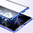 Luxury Aluminum Metal Frame Mirror Cover Case 360 Degrees P01 for Oppo K9 5G