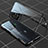 Luxury Aluminum Metal Frame Mirror Cover Case 360 Degrees P01 for Xiaomi Black Shark 5 Pro 5G Black