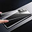 Luxury Aluminum Metal Frame Mirror Cover Case 360 Degrees P02 for Vivo Y55s (2021)