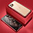 Luxury Aluminum Metal Frame Mirror Cover Case 360 Degrees T01 for Apple iPhone 11 Pro Max Red