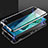 Luxury Aluminum Metal Frame Mirror Cover Case 360 Degrees T01 for Huawei Honor View 30 5G