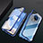 Luxury Aluminum Metal Frame Mirror Cover Case 360 Degrees T01 for OnePlus 7T