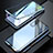 Luxury Aluminum Metal Frame Mirror Cover Case 360 Degrees T01 for Samsung Galaxy S20 5G