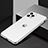 Luxury Aluminum Metal Frame Mirror Cover Case 360 Degrees T02 for Apple iPhone 11 Pro Silver