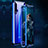 Luxury Aluminum Metal Frame Mirror Cover Case 360 Degrees T02 for Huawei Nova 5T Blue