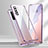 Luxury Aluminum Metal Frame Mirror Cover Case 360 Degrees T02 for Huawei P40 Lite 5G