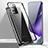 Luxury Aluminum Metal Frame Mirror Cover Case 360 Degrees T02 for Samsung Galaxy Note 20 5G