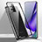 Luxury Aluminum Metal Frame Mirror Cover Case 360 Degrees T02 for Samsung Galaxy Note 20 Ultra 5G