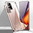 Luxury Aluminum Metal Frame Mirror Cover Case 360 Degrees T02 for Samsung Galaxy Note 20 Ultra 5G