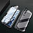 Luxury Aluminum Metal Frame Mirror Cover Case 360 Degrees T02 for Xiaomi Mi Note 10