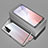 Luxury Aluminum Metal Frame Mirror Cover Case 360 Degrees T03 for Huawei P40 Lite 5G