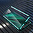 Luxury Aluminum Metal Frame Mirror Cover Case 360 Degrees T03 for Oppo RX17 Pro Green