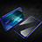 Luxury Aluminum Metal Frame Mirror Cover Case 360 Degrees T04 for Oppo R17 Pro Blue