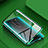 Luxury Aluminum Metal Frame Mirror Cover Case 360 Degrees T04 for Xiaomi Redmi Note 8 Pro