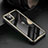 Luxury Aluminum Metal Frame Mirror Cover Case 360 Degrees T05 for Apple iPhone 11 Gold