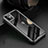 Luxury Aluminum Metal Frame Mirror Cover Case 360 Degrees T05 for Apple iPhone 11 Silver