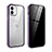 Luxury Aluminum Metal Frame Mirror Cover Case 360 Degrees T05 for Apple iPhone 12 Mini