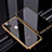 Luxury Aluminum Metal Frame Mirror Cover Case 360 Degrees T06 for Apple iPhone 12 Pro Gold